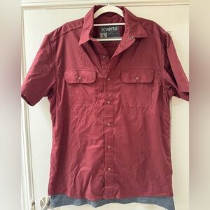 Vertx Guardian Short Sleeve Shirt - Red - Large